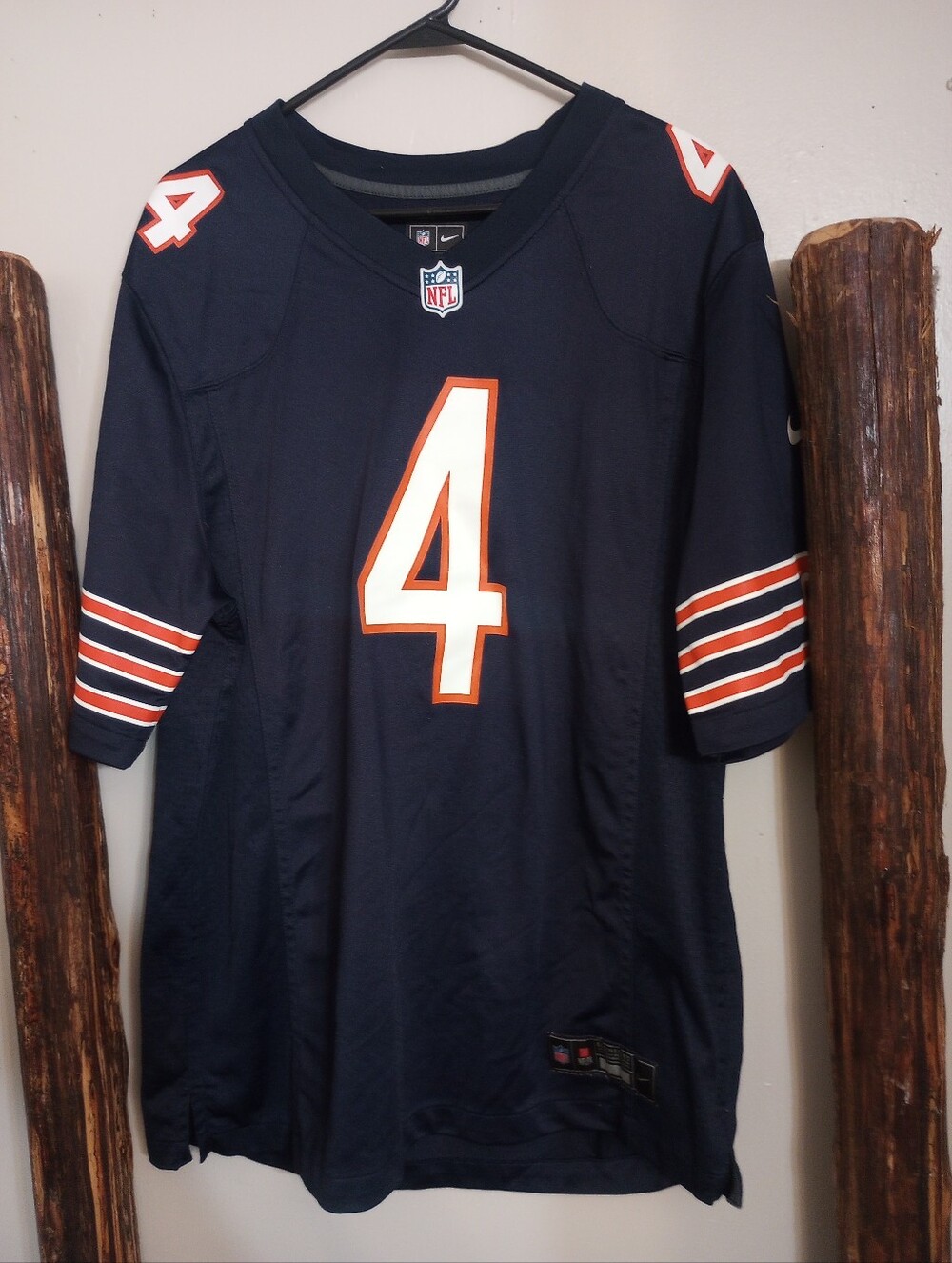 Nike NFL Apparel Chicago Bears D"Andre Swift #4 Men's Jersey